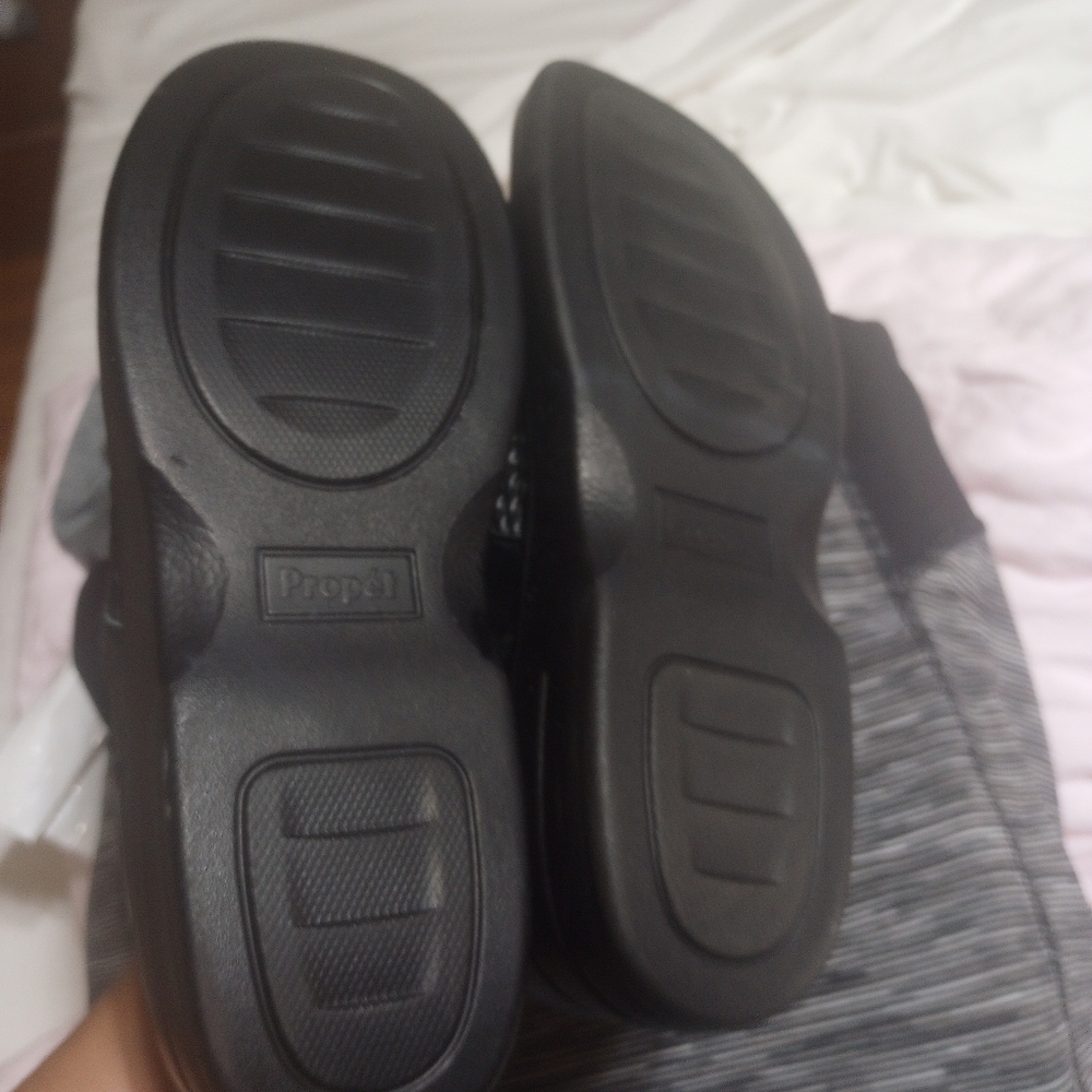 Propet Ortholite women's leather black shoes - Picture 5 of 7